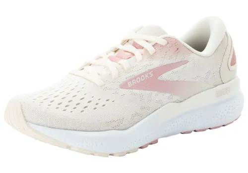 BROOKS Damen Ghost 16 Sneaker - Kokosnuss/Zephyr/Weiß, 38 EU - Laufschuhe mit verbesserter Dämpfung für sanfte Übergänge und optimalen Komfort beim Laufen.