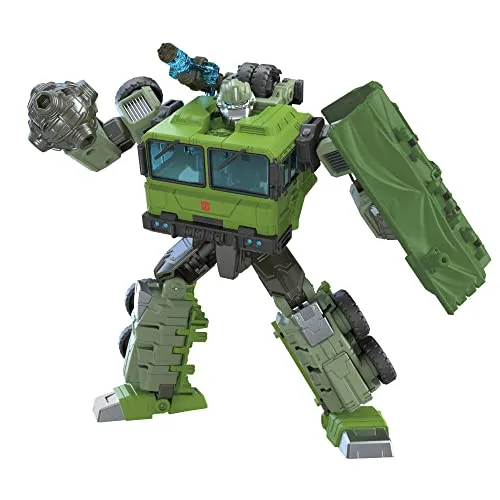 Transformers Legacy Voyager Bulkhead Actionfigur - Actionfigur aus der Transformers Generations Reihe, 18 cm groß, detailgetreu und ideal für Sammler ab 12 Jahren. Perfekt für spannende Abenteuer und kreative Spielmomente.