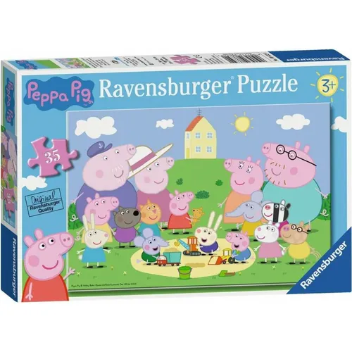 RAVENSBURGER Puzzle Peppa Pig: Spaß an der Sonne 35 Teile