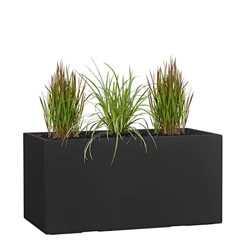 Pflanzwerk® Pflanzkübel TUB Anthrazit 45x100x45cm XXL – Frostbeständiger Blumenkübel für drinnen und draußen - Großer Pflanzwerk Pflanzkübel in Anthrazit, ideal für Innen- und Außenbereiche. Mit spezieller Imprägnierung für maximale Frostbeständigkeit und Langlebigkeit. Perfekt für Ihre Pflanzenarrangements!