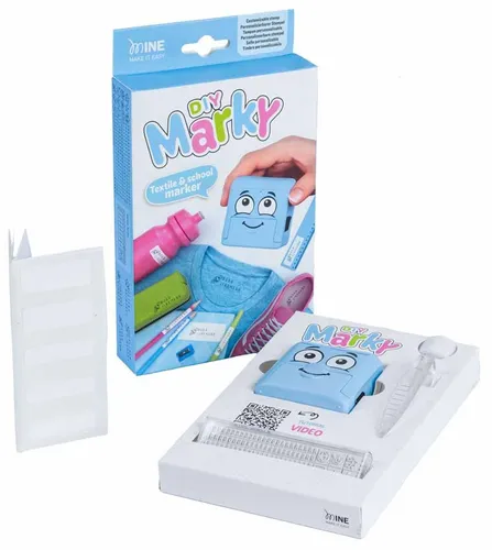 COLOP Markierungsstempel-Set "DIY Marky" Printer C20 blau
