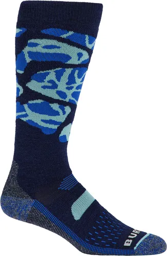 BURTON WOMEN PERFORMANCE MIDWEIGHT Socken 2026 jake blue camo - M/L