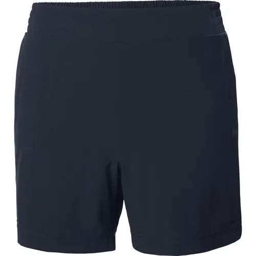 Helly Hansen W Thalia Shorts 2.0 navy (597) M - Damen Jeans Shorts aus recycelten Oceanbound-Materialien, leicht und schnelltrocknend, ideal für Outdoor-Aktivitäten und umweltbewusste Mode.