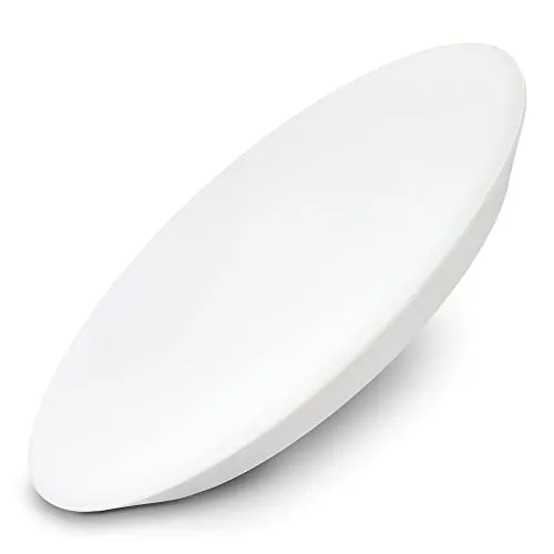LED Deckenlampe mit Sensor 18W, IP44 - Modernes Design für Bad und Küche - Hochwertige runde Deckenleuchte mit Bewegungs- und Dämmerungssensor, perfekt für Bad, Flur und Schlafzimmer. Energieeffiziente 18W LED mit 25.000 Stunden Lebensdauer und neutralem Licht von 4000K.