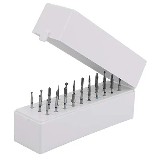 VETPW 30 Löcher Nagelbohrer Halter für Nagelfräser Bits Set, Staubdichter Nagelfräser Aufsätze Aufbewahrungsbox Organizer Container, Nagel Maniküre Zubehör (Nagelbohrer nicht Enthalten)