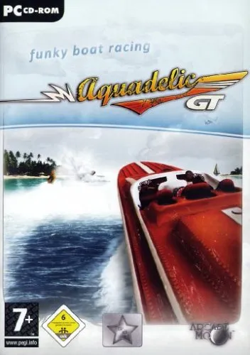Aquadelic GT - Actionreiches Rennspiel - Rasante Bootsrennen in exotischen Locations, sammeln Sie Sponsoren und erleben Sie den Nervenkitzel des Wettbewerbs mit einzigartigen Herausforderungen.