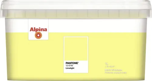 Alpina Wandfarbe Pantone matt limelight 1 L  Innen