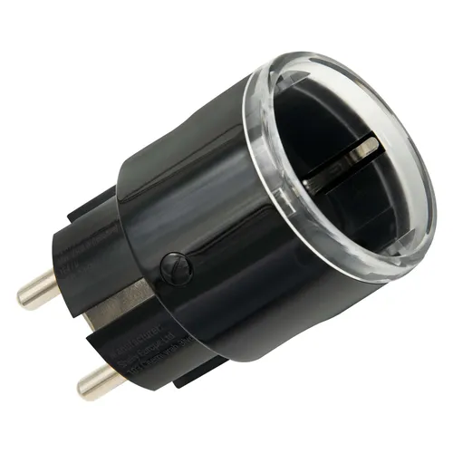 Shelly Plug S MTR Gen3 (Black) - Intelligente Steckdose - Steckdosen & Zubehör, smart und energieeffizient, ermöglicht die Steuerung von Geräten per App für mehr Komfort und Kontrolle.