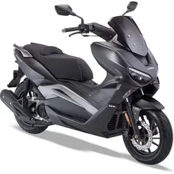 Motorrad LUXXON "Silvermax" - Sportlicher Motorroller mit 85 km/h - Motorroller. Genießen Sie die Freiheit der Straße mit der LUXXON Silvermax - ideal für lange Strecken und knackige Kurven, ausgestattet mit einem leistungsstarken Viertaktmotor und hohem Komfort.