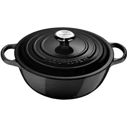 Le Creuset Signature La Marmite Ø 26 cm - Kasserolle aus Gusseisen, ideal für alle Herdarten inkl. Induktion, mit hervorragender Wärmeverteilung für energieeffizientes Garen und Schmoren.
