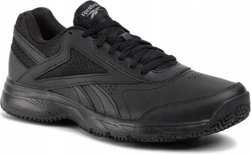 Reebok Herren Work N Cushion 4.0 Gymnastics Shoe - Herren-Sneaker mit Obermaterial aus Leder und Kunstleder, ideal für professionelle Verwendung mit optimaler Unterstützung und Polsterung für lange Tage auf den Beinen.