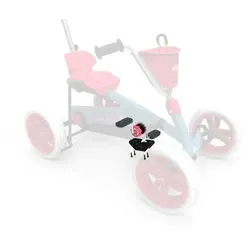 BERG Buzzy Bloom 2in1 Tretlager mit Halterung und Pedalen, grau