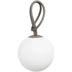 Fatboy Bolleke Portable Pendelleuchte IP55 Taupe - Kabelose Pendelleuchte für drinnen und draußen, mit IP55 Schutz, LED-Technologie und praktischem Silikonband zur einfachen Montage.