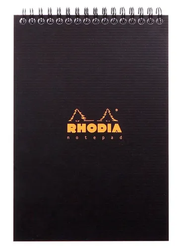 Rhodia Notizheft Rhodia Notepad Rhodia Spir A5 kariert 80Bl