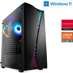 Gaming PC AMD Ryzen 5 8600G mit 32 GB RAM und 1 TB SSD - Der Gaming PC M10790H bietet starke Performance für Full HD Gaming und 4K-Streaming. Ausgestattet mit AMD Ryzen 5 8600G und 32 GB DDR5-RAM, ideal für anspruchsvolle Anwendungen.