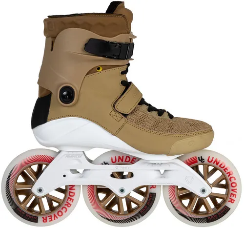 POWERSLIDE SWELL GOLD 125 Inline Skate 2025 - 41 - Fitness Skates mit revolutionärem Design, leichtem Fiberglas und Memory-Schaumstoff für maximalen Komfort und Kontrolle. Ideal für optimales Training und hohe Leistung.