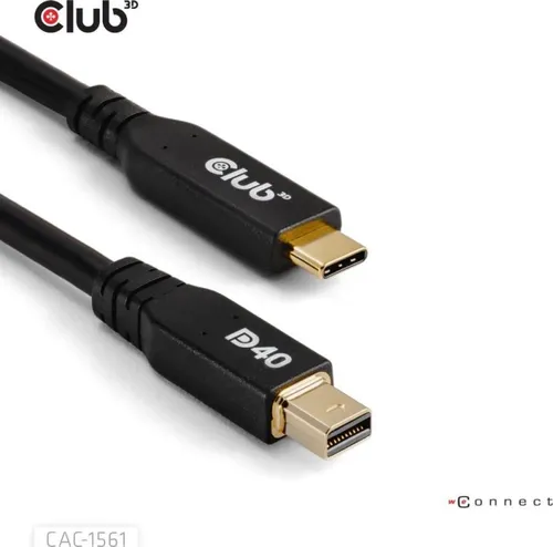 Club3D Kabel USB Typ C MiniDP 2.1 2m 8K30Hz