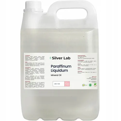 Pharmazeutisches Paraffinöl Rein - 100% Flüssig, Ungiftig, Farblos - 5 L - Sonstige, ideal für medizinische Anwendungen und hautfreundlich, sorgt für optimale Pflege.