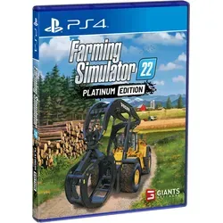 Farming Simulator 22 (Platinum Edition) - Sony PlayStation 4 - Simulator-Spiel für PS4 mit erweiterten Inhalten und realistischem Farming-Erlebnis für alle Landwirtschafts-Fans.
