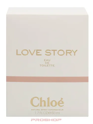 Chloé Love Story Eau de Toilette 50 ml - Chloé Love Story Eau de Toilette, 50 ml – ein frischer, romantischer Duft mit blumigen und fruchtigen Noten. Ideal für besondere Momente oder den Alltag, in einem eleganten Flakon.