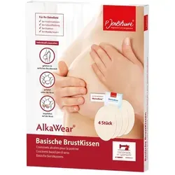 Jentschura Basische Brustkissen 4er Set - Wärmekissen zur Behandlung von Schmerzen & Fieber, hypoallergen und effektiv gegen Beschwerden sowie Hautprobleme im Brustbereich der Frau.