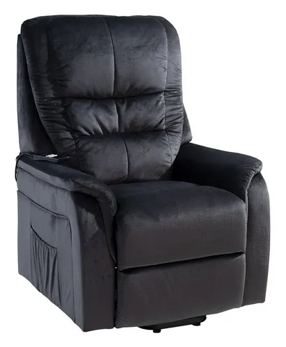 Femo Trade TV-Sessel FM-335L2, Anthrazit - Sessel mit elektrischer Relaxfunktion und Aufstehhilfe, ideal für komfortables Entspannen und Unterstützung beim Aufstehen.