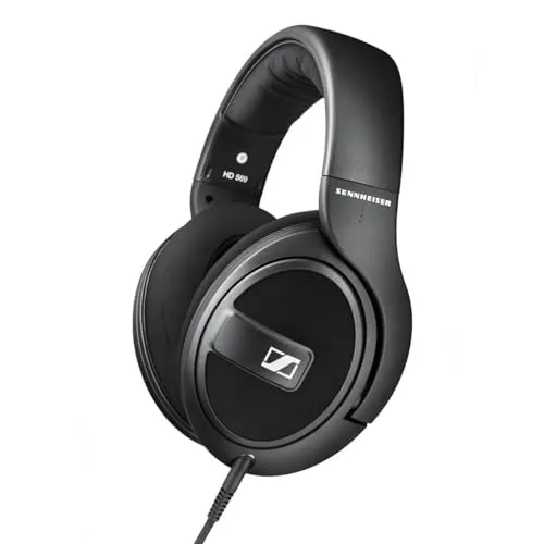 SENNHEISER HD 569 - On-ear Kopfhörer Schwarz, erstklassiger Klanggenuss und praktische Headsetfunktion für unterwegs