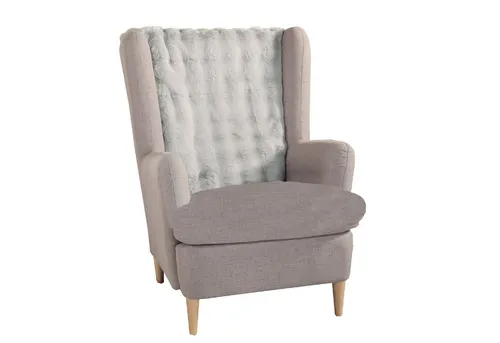 Delindo Lifestyle Sesselschoner Kuscheliger Webpelt Sesselschoner/Sofaschoner, Webpelz Sesselüberwurf/Sofaüberwurf