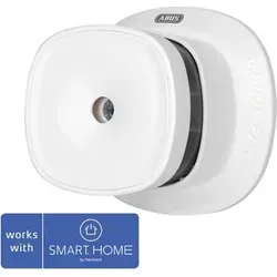 Abus Rauchmelder SHRM1000 weiß ØxH 60x49 mm - Kompatibel mit SMART HOME by hornbach