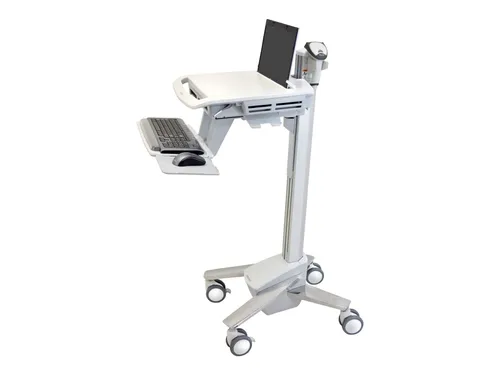 Ergotron sv40 - Leichter Wagen mit Konstanter Krafttechnologie für Notebooks - Ergotron sv40 - Flexibler Wagen für Notebooks bis 43,9 cm, leicht und verriegelbar. Ideal für den professionellen Einsatz, gefertigt aus Aluminium und hochwertigem Kunststoff.
