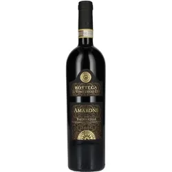IT BOTTEGA Amarone Valpolicella DOCG 16% Vol. 750 ml - Hochwertiger Amarone mit vollem Geschmack, ideal für besondere Anlässe. Genießen Sie den vollmundigen Charakter in der eleganten 0,75 L Flasche.