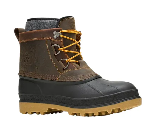 Kamik Winterstiefel William LO - Wasserdichtes Leder für Herren - Wanderschuhe aus wasserdichtem Leder mit Thermal Guard-Innenfutter, ideal für sicheres Wandern bei jedem Winterwetter. Perfekt für Schnee und Kälte.