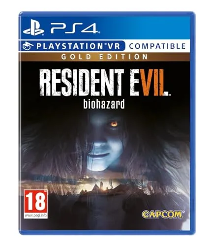 Resident Evil 7: biohazard Gold Edition für PS4 - Horror-Actionspiel für PS4, inklusive aller DLCs und intensiver Spielerfahrung in einer packenden Atmosphäre.