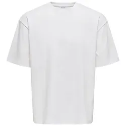 ONLY & SONS Herren T-Shirt Oversize Fit - Komfortables Rundhals Shirt - T-Shirts für Herren mit weichem Jersey-Material und dropped Shoulder Design für optimalen Tragekomfort und lässigen Look.