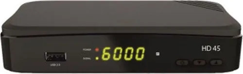Comag HD Receiver HD45 - 6000 GB, CI+-Schacht und CI-Schacht, ideal für gestochen scharfen TV-Empfang