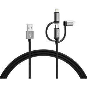 Varta 57937 101 111 Ladegerät für Mobilgeräte - Universelles Lightning & USB Ladegerät für Multimedia-Technik, ideal für Zuhause