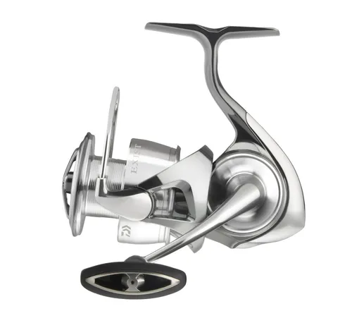 DAIWA Exist G LT4000-XH Angelrolle - Leichte Spinnangelrolle mit 200g, 10kg Bremskraft und 99cm Schnureinzug. Ideal für präzise Würfe und müheloses Angeln. Ausgestattet mit innovativer MQ Technologie für optimalen Lauf.