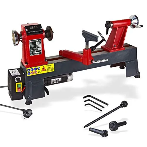 DEMA Drechselmaschine DDM305V – Robuste 450 mm Holz Drehbank für Hobby - Bohrmaschinen: DEMA DDM305V Holz Drehbank mit 550 Watt Motor, ideal für präzise Holzarbeiten und kreative Projekte. Perfekt für Hobby-Handwerker!