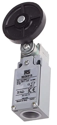 RS PRO Endschalter, Rollenhebel, DPST, Schließer/Öffner, IP 66, Zinklegierung, 10A Anschluss Kabel