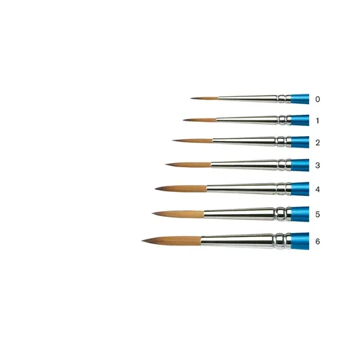 Winsor Newton Cotman Wasserfarben-Pinsel Set mit verschiedenen Formen & Größen
