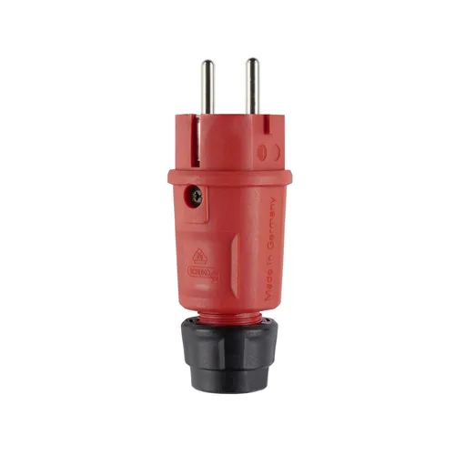 ABL 100000065 Hightech Stecker SCHUKO & fr-be Elamid rot IP54 Typ 1520 (100000065)