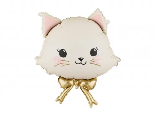 Balon foliowy Kotek, 50x60 cm, mix  1 op. / 1 szt. PARTYDECO 5904555074323
