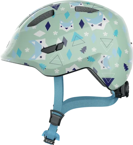 ABUS Kinderhelm Smiley 3.0 - Sicherer Fahrradhelm für Kinder mit Zopfplatz - Fahrradhelme für Kinder - der ABUS Smiley 3.0 bietet optimalen Rundumschutz, eine tiefe Passform und Platz für Zöpfe. Ideal für Fahrradanfänger und sorgt für hohen Tragekomfort.