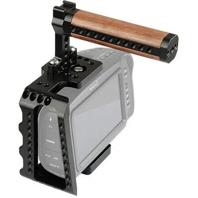 Caruba Half Cage mit Holzgriff für BMPCC 4K