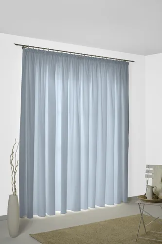 Wirth Vorhang Neveres - Blickdichter Jacquard Vorhang aus 100% BIO-Baumwolle - Fertiggardinen aus 100% BIO-Baumwolle, pflegeleicht und umweltfreundlich, ideal für ein harmonisches Raumklima. Made in Germany.
