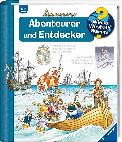 Wieso? Weshalb? Warum?, Band 70 - Abenteurer und Entdecker (Sachbuch ab 4 Jahre - mit Klappen) (Kernreihe, 70)