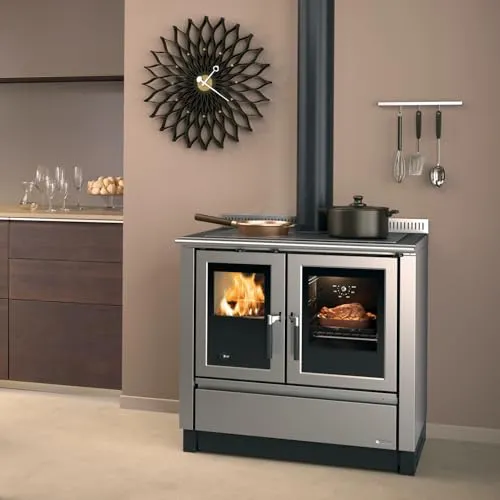 La Nordica 7016400 Venezia Küchenofen Edelstahl/A+