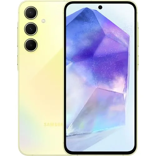 Samsung Galaxy A55 5G - Dual SIM Smartphone, 8 GB RAM, 128 GB, Awesome Lemon