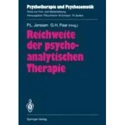 Reichweite der Psychoanalytischen Therapie (Psychotherapie und Psychosomatik) - Medizin: Umfassende Einblicke in die Effektivität psychoanalytischer Ansätze für psychische Gesundheit und persönliche Entwicklung.