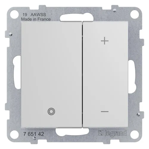 Legrand SEANO Elektronisches Potentiometer 1-10V - Dimmer für elektronische Vorschaltgeräte, ideal zur präzisen Lichtsteuerung mit Schraubklemmen für einfache Installation.